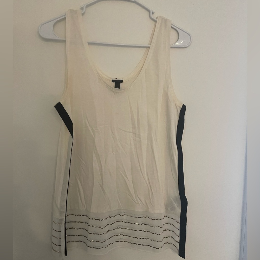 NWOT J.Crew Tuxedo Stripe Blouse